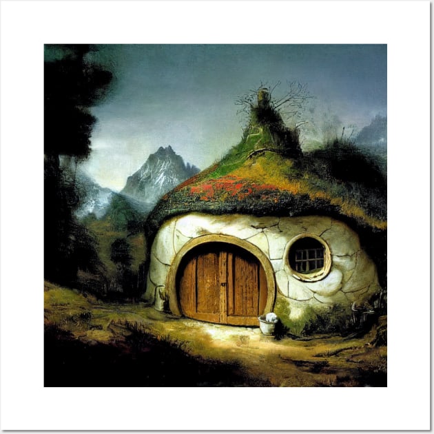 Rembrandt x The Shire Bag End Wall Art by Grassroots Green